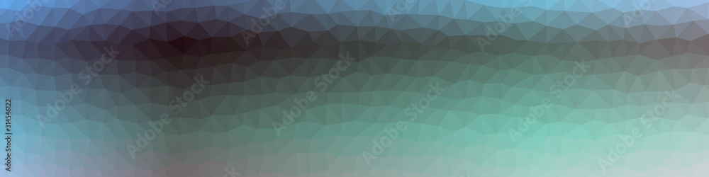 Obraz premium Abstract Trianglify gradient Generative Art background illustration