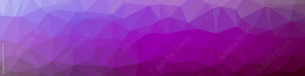 Fototapeta premium Abstract Trianglify gradient Generative Art background illustration