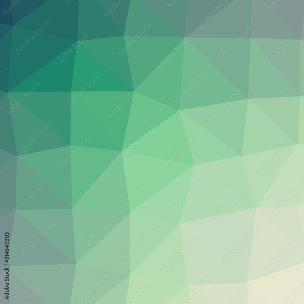 Obraz premium Abstract Trianglify gradient Generative Art background illustration