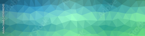 Abstract Trianglify gradient Generative Art background illustration