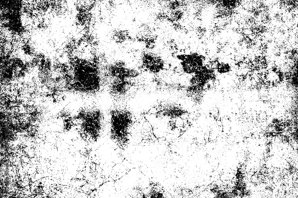 Grunge black and white. Abstract texture, dirt, dust, noise. Monochrome background of the old backdrop