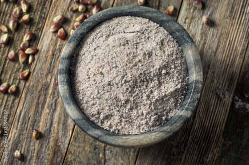 Tableau sur toile Raw Blue Organic Cornmeal