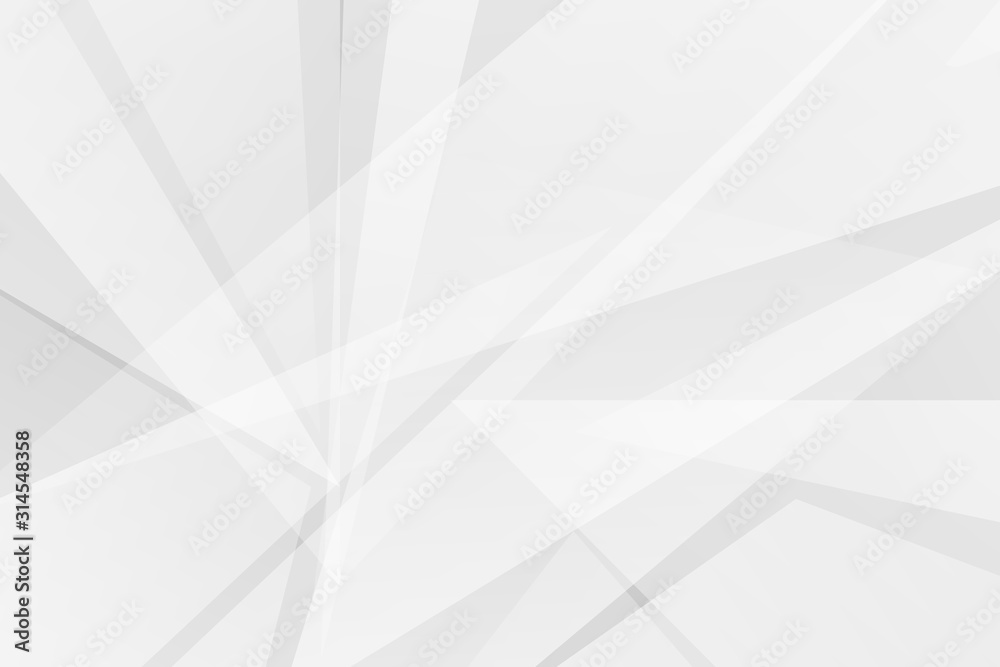 Obraz premium Abstract white and grey on light silver background modern design. Vector illustration EPS 10.