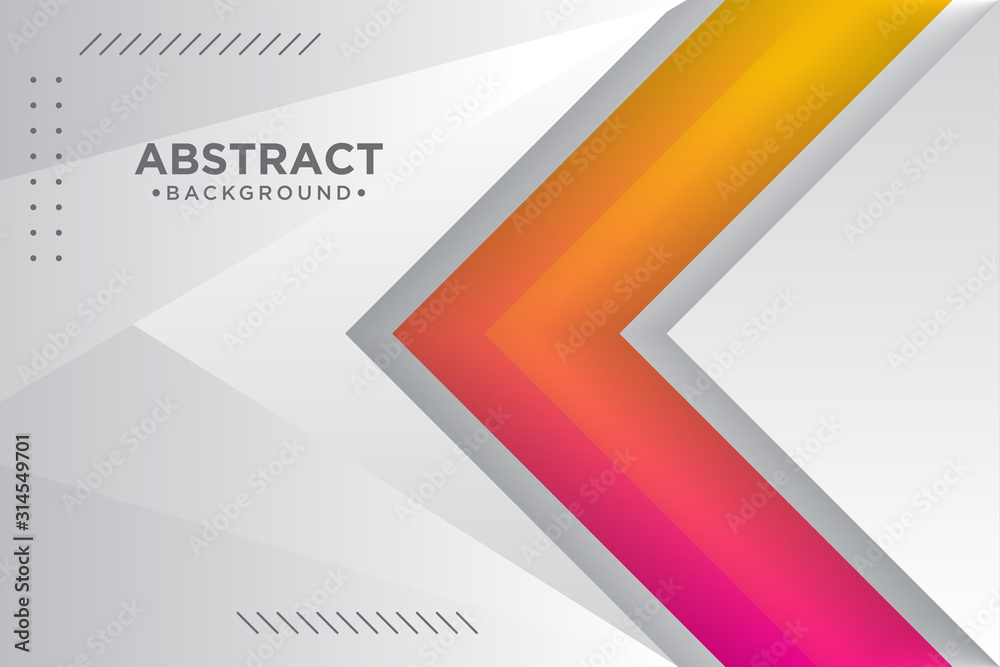 Abstract grey and white tech geometric corporate design background.