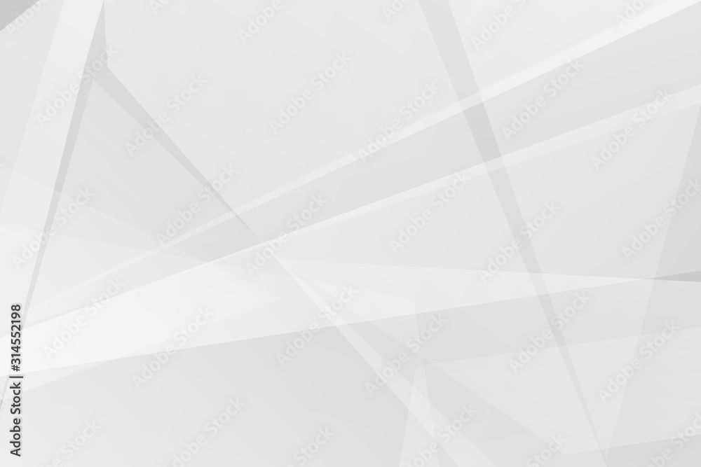 Fototapeta premium Abstract white and grey on light silver background modern design. Vector illustration EPS 10.
