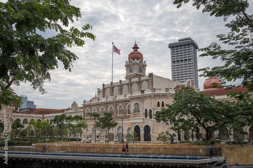 MALAYSIA, KUALA LUMPUR, JANUARY 06, 2018: View of Sultan Abdul Samad Building