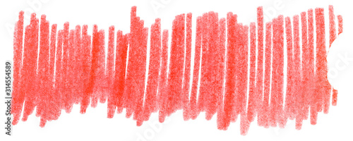 Hand drawn marker stripes red. Background marker strokes pattern