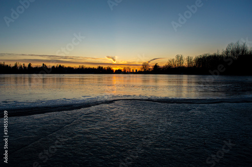 The Frozen Rideau River © Robert