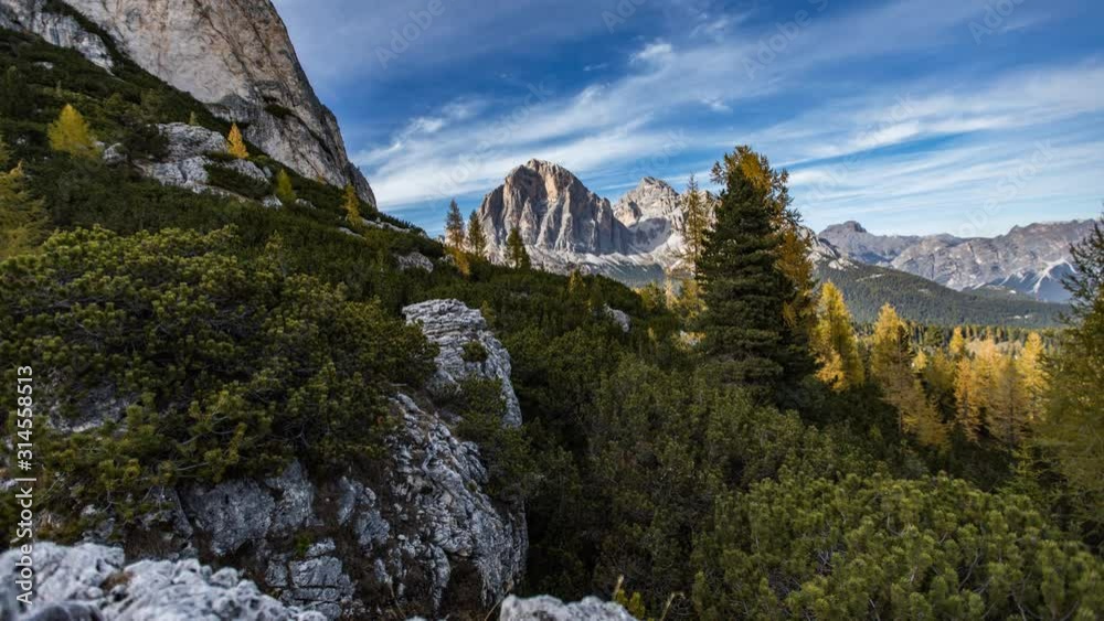 Timelapse dans les Dolomites, Italie