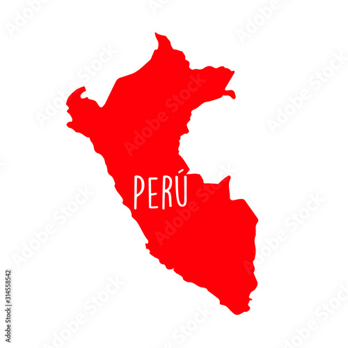 Mapa del Perú 
