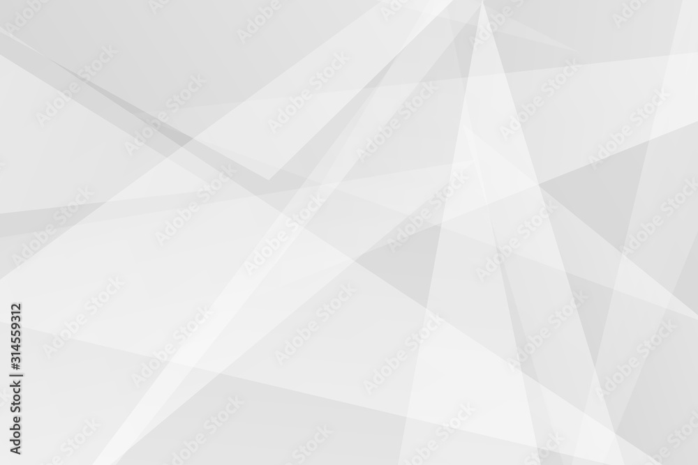 Fototapeta premium Abstract white and grey on light silver background modern design. Vector illustration EPS 10.