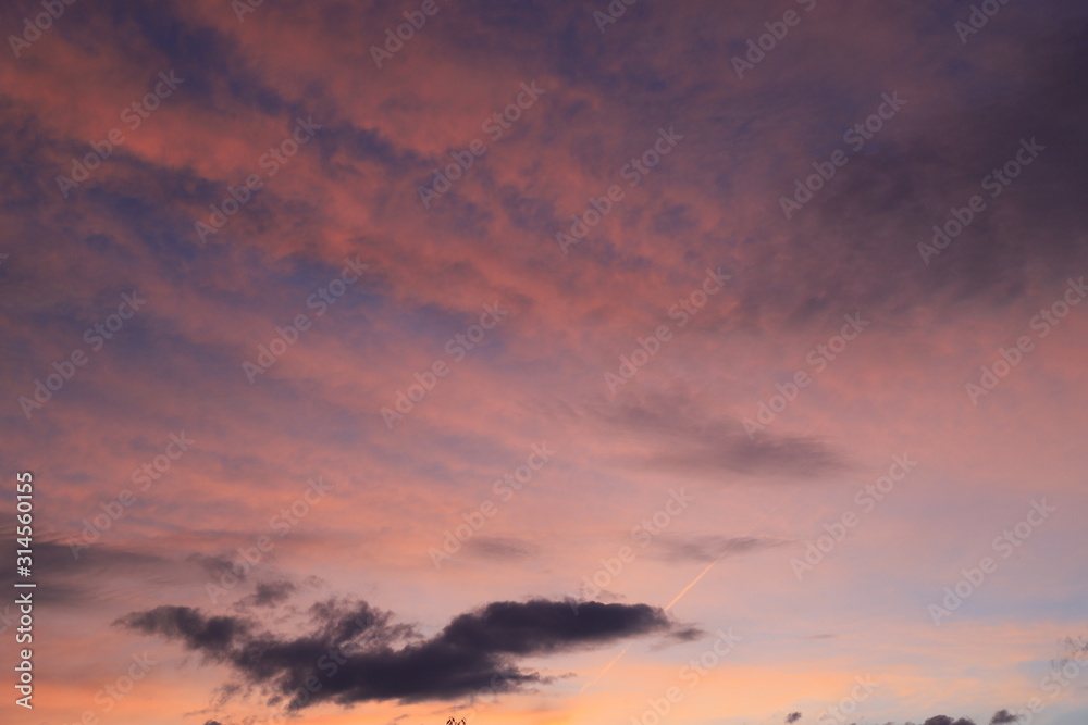 A drmamtic sky overlay