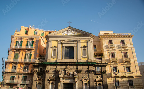 Piazza Trieste e Trento boasts a scenic fountain and San Ferdinando church photo