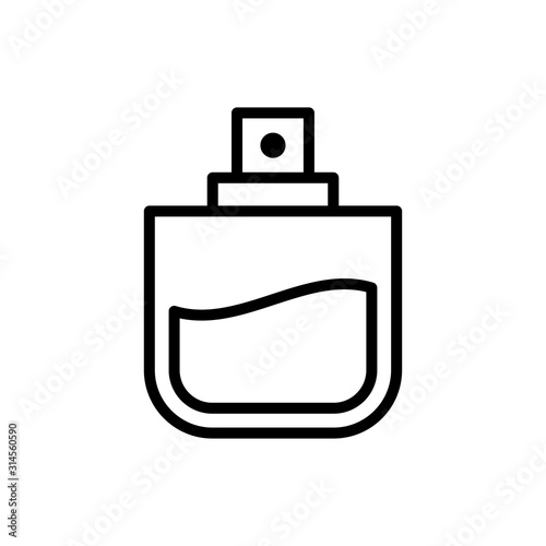 Beauty icon : perfume bottle trendy