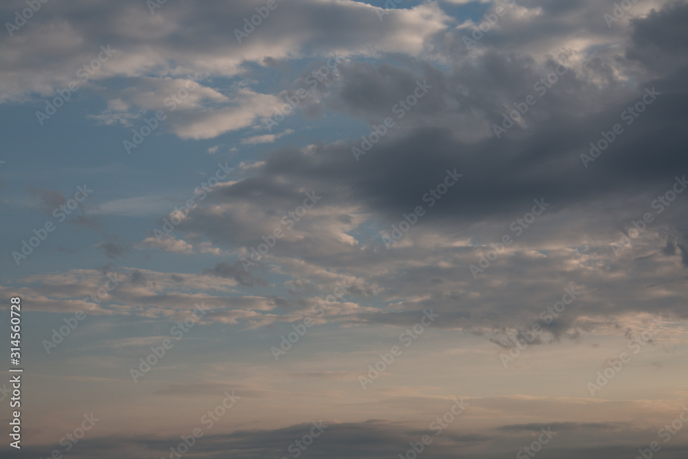 A drmamtic sky overlay