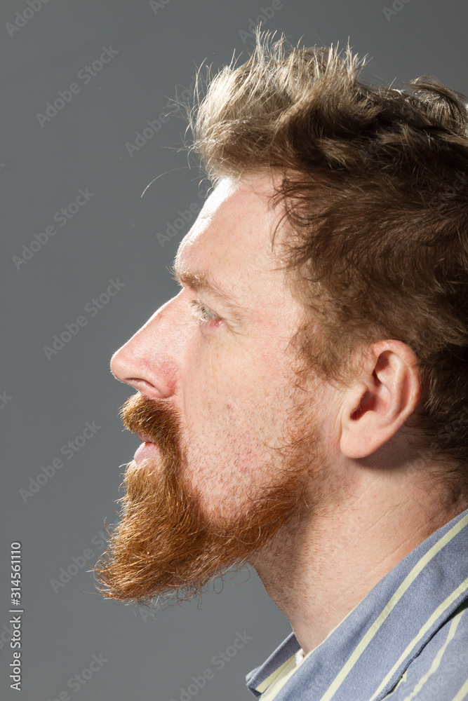 Obraz premium man with red beard