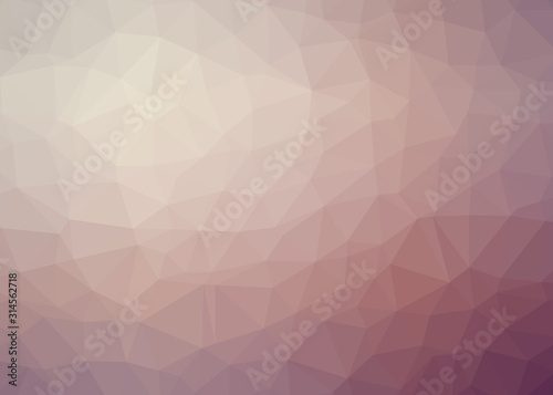 Abstract Trianglify gradient Generative Art background illustration