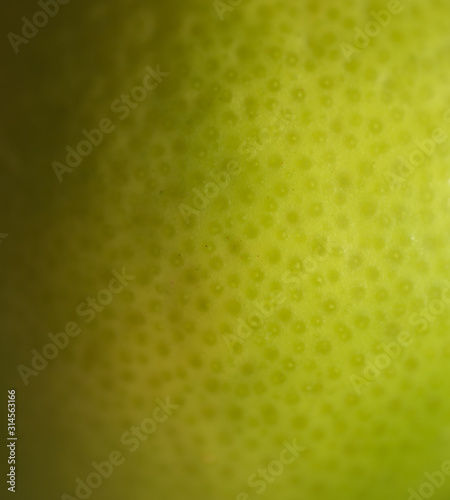 Macro close up of lime peel