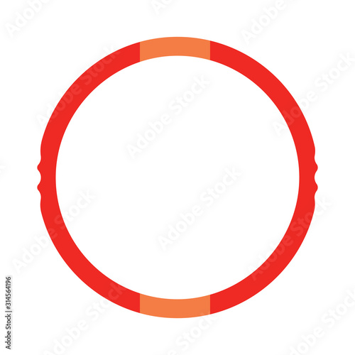 Hula hoop icon