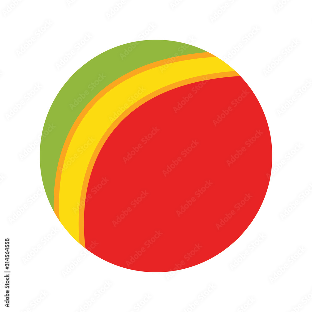 Colored ball icon Colored ball icon
