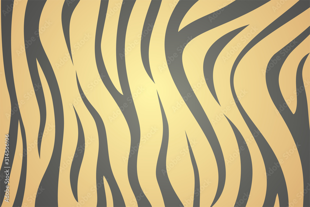 Design of tiger texture Design of tiger texture
