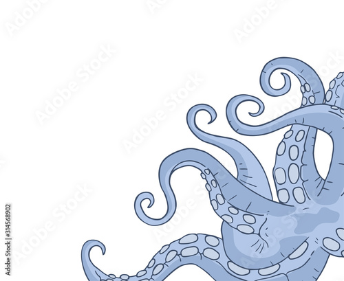 octopus creature illustration