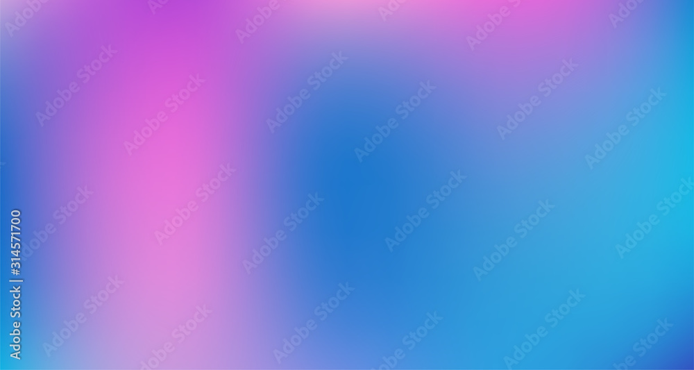 Blue Purple Pink Digital Gradient Background. 