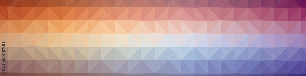 Fototapeta premium Abstract Trianglify gradient Generative Art background illustration