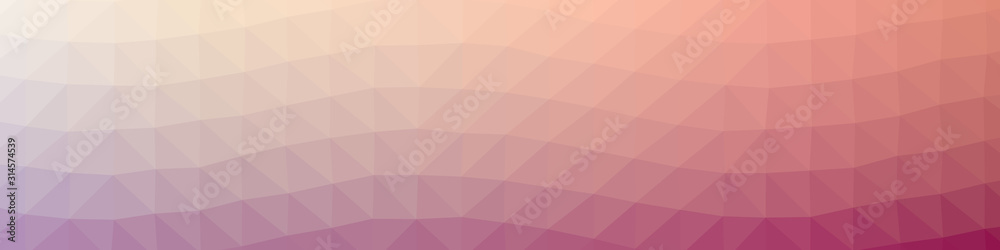 Obraz premium Abstract Trianglify gradient Generative Art background illustration