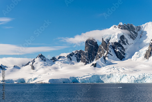 Wallpaper Mural Antarctic landscape with iceberg at sea Torontodigital.ca