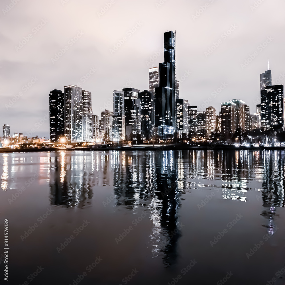 Obraz premium Chicago View