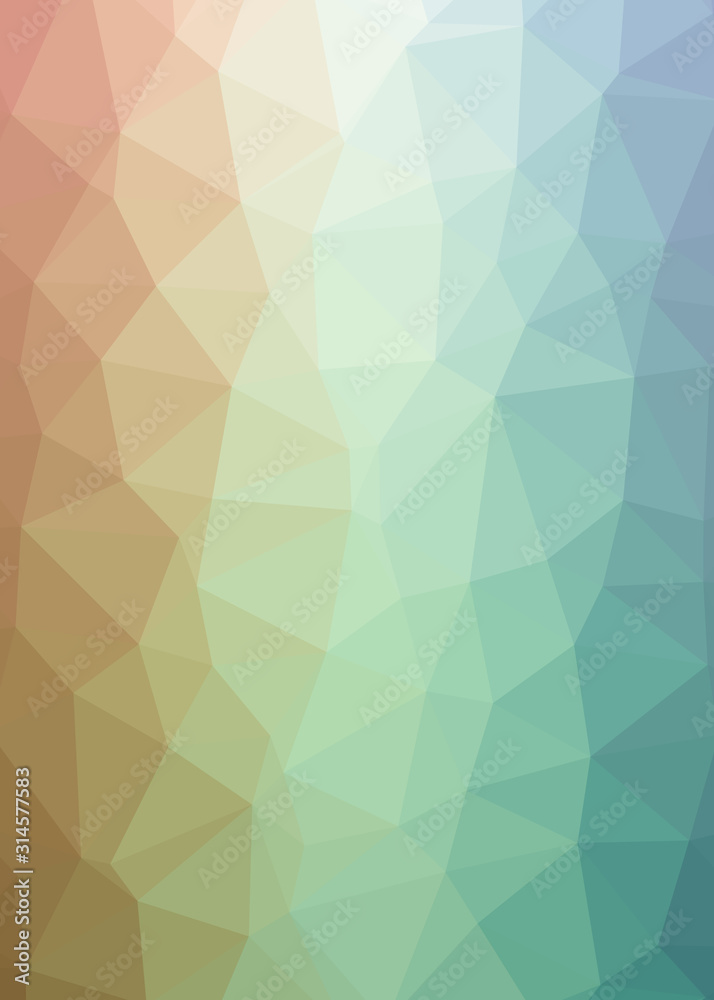 Abstract Trianglify gradient Generative Art background illustration Abstract Trianglify gradient Generative Art background illustration