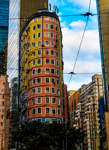 High rise buildings in Hong Kong