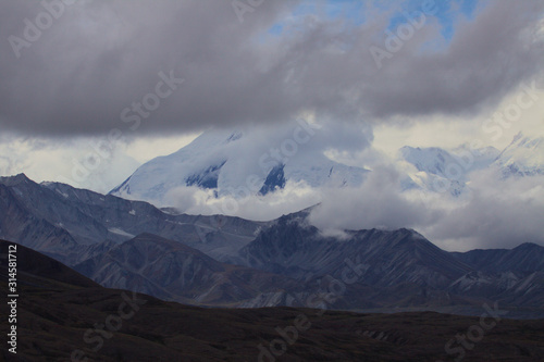 Mt McKinley in Denali National Park