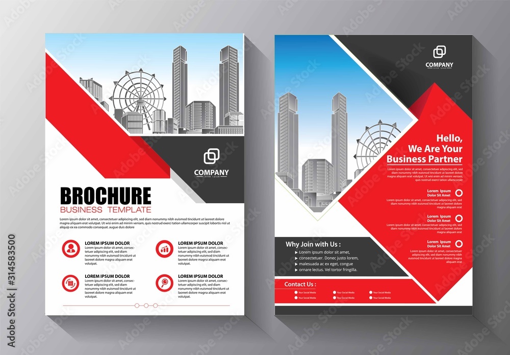 Brochure design, cover modern layout, annual report, poster, flyer in A4 with colorful triangles, geometric shapes for tech, science, market with light background Brochure design, cover modern layout, annual report, poster, flyer in A4 with colorful triangles, geometric shapes for tech, science, market with light background