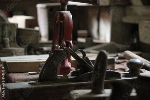 Rustic Farm Tools
