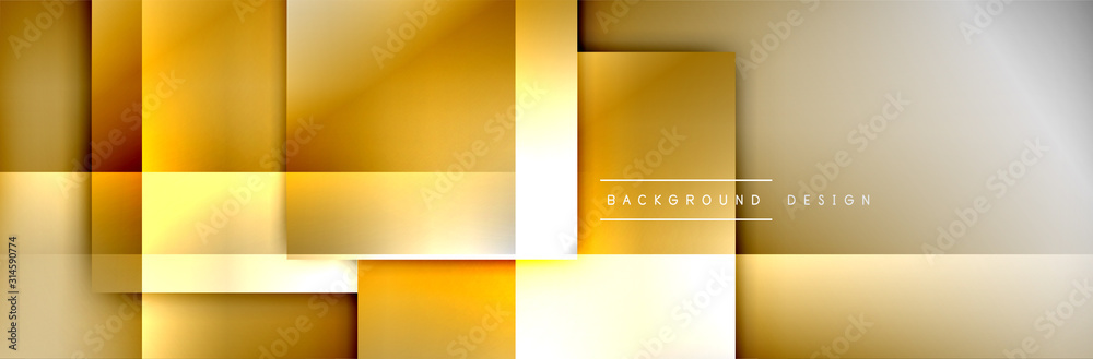 Square shapes composition geometric abstract background. 3D shadow effects and fluid gradients. Modern overlapping forms Square shapes composition geometric abstract background. 3D shadow effects and fluid gradients. Modern overlapping forms