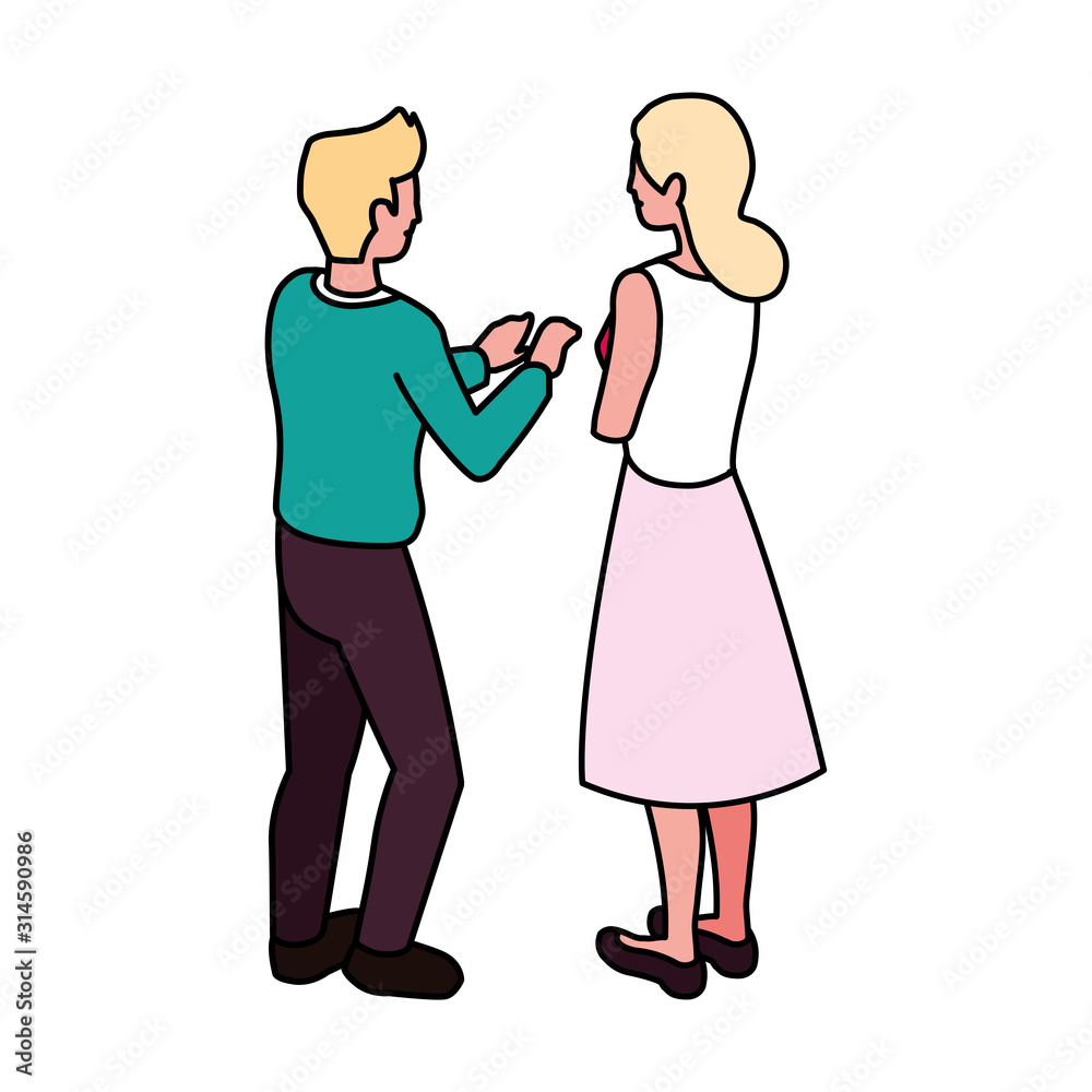 people of business standing on white background people of business standing on white background