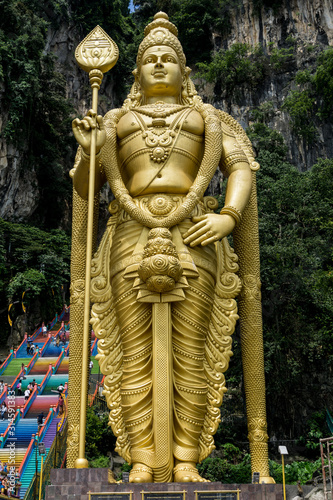 Lord Murugan statue, Batu Caves, Malaysia
