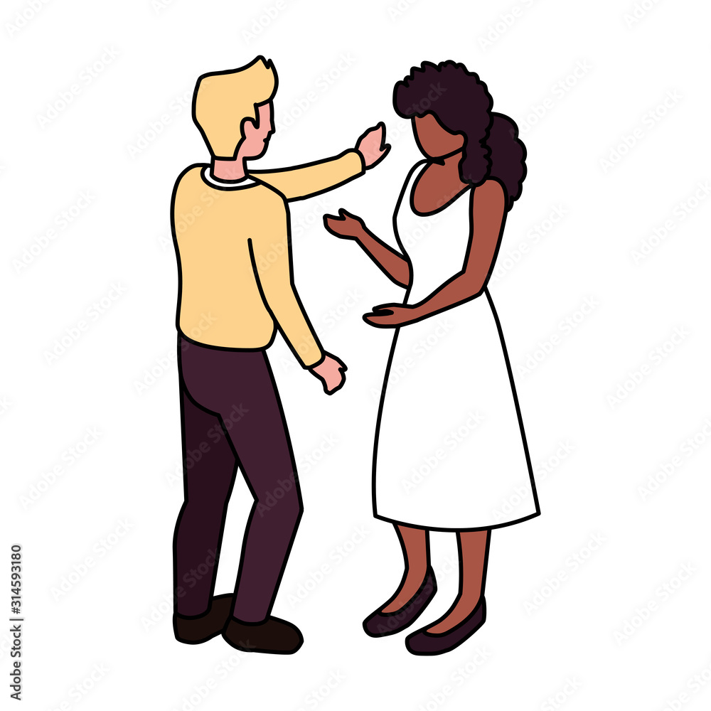 people of business standing on white background people of business standing on white background