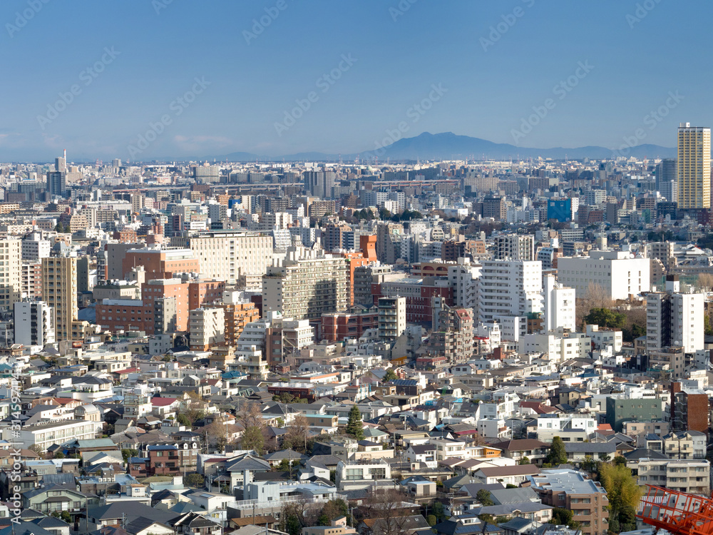 Fototapeta premium 都心の住宅街