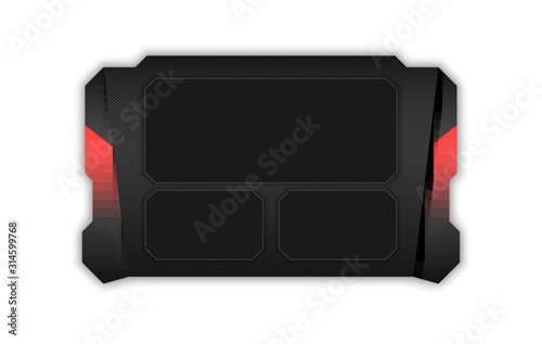 abstract hud ui gui future futuristic screen system virtual design