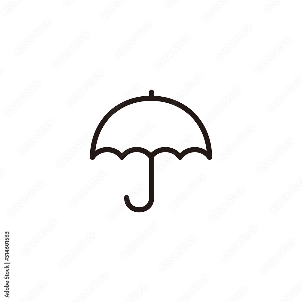 Keep dry icon symbol vector illustration Keep dry icon symbol vector illustration