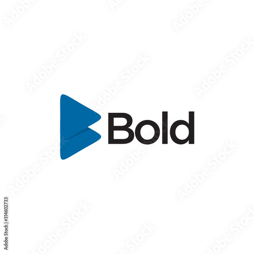 Free Download B letter logo design template - GFXLoad