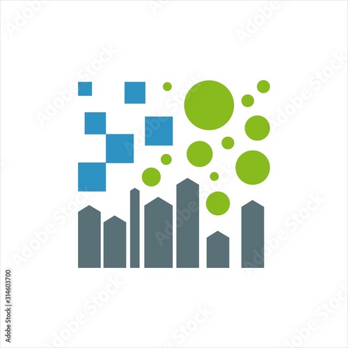 weather control climate change logo vector icon elements for natural temperature change symbol