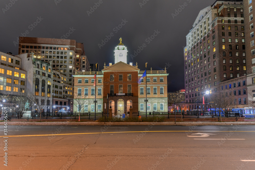 The Old State House Building - Hartford, Connecticut