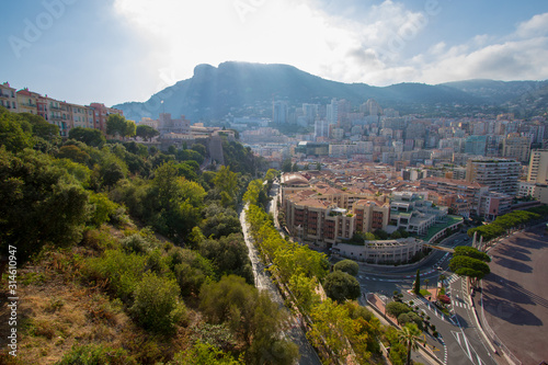 City center of Monaco, Monte-Carlo on the French Riviera © Alexandre ROSA