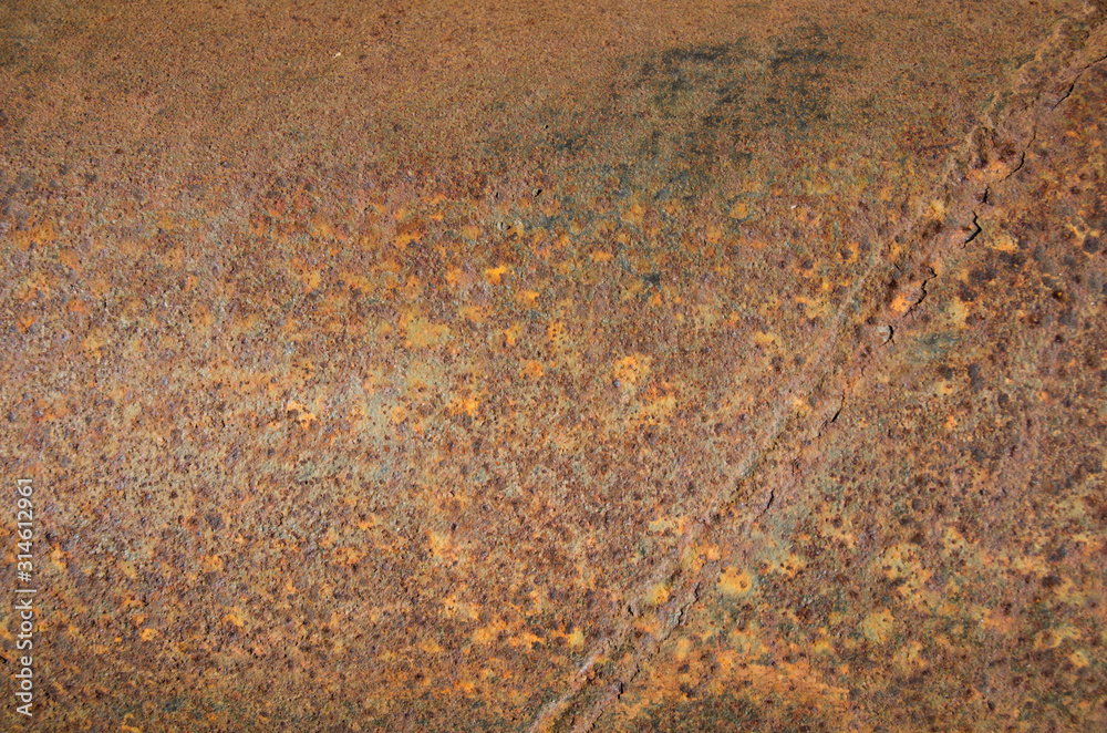 Rusty iron. Old rumpled iron. Photo background Rusty iron. Old rumpled iron. Photo background