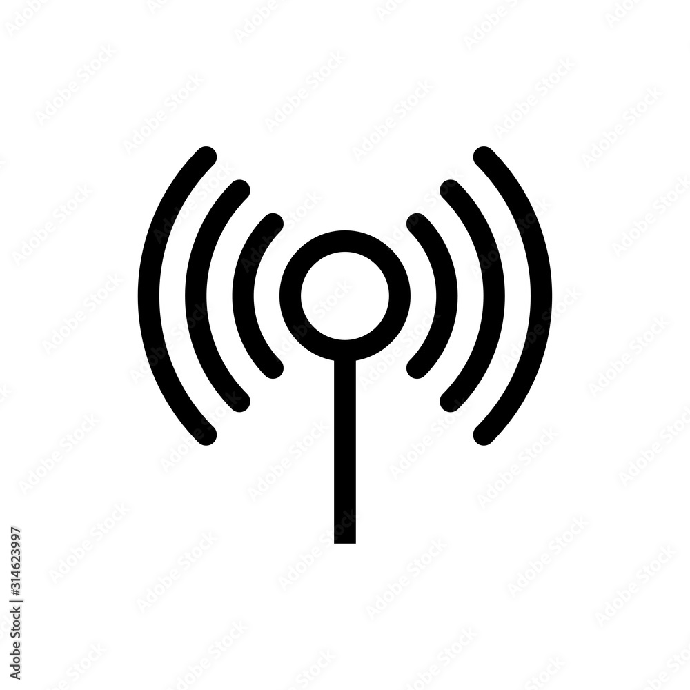 Signal icon trendy Signal icon trendy