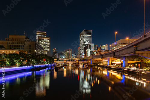 大阪中之島堂島川の夜景 © ホセさん